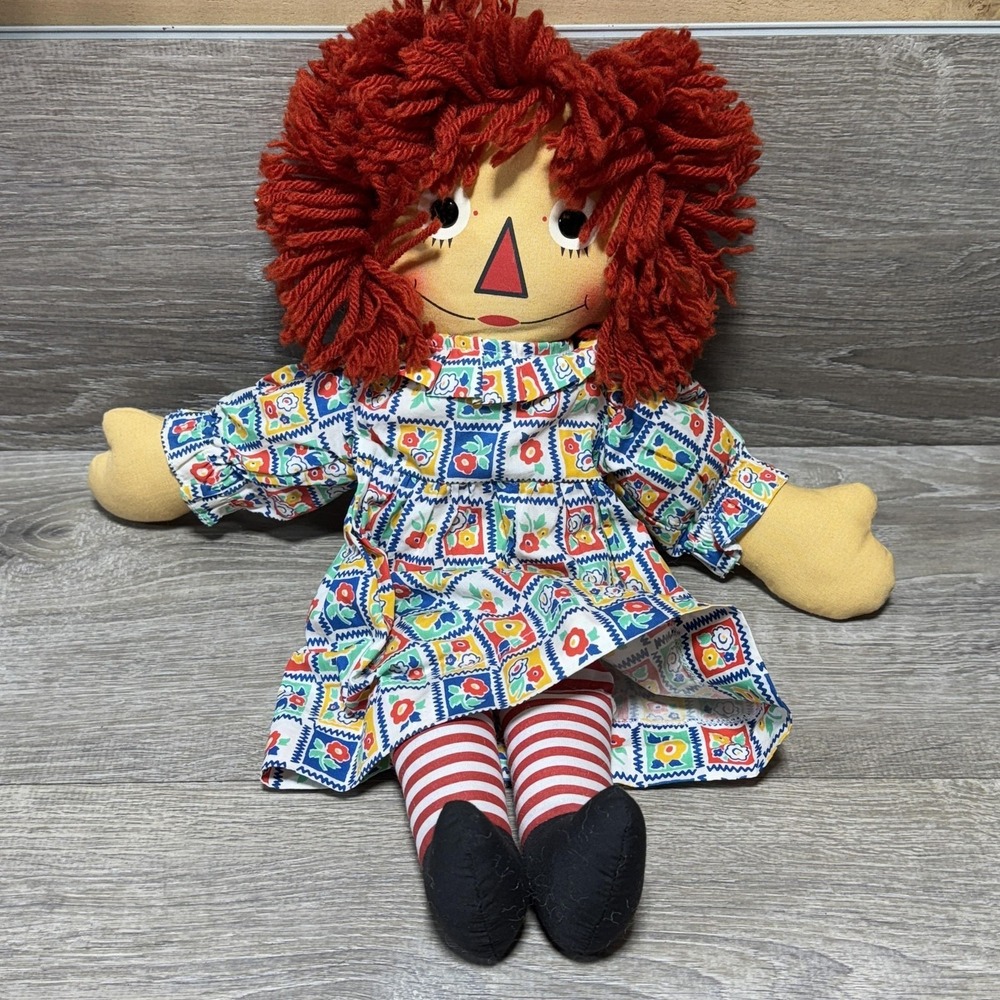Vtg Applause Raggedy Ann 17" Commemorative Stamp Doll #61134 Limited 2756/5000‎